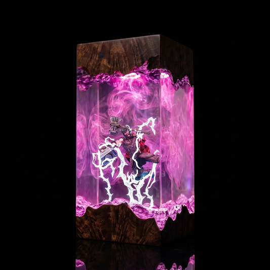 Lampe résine Thor N°2