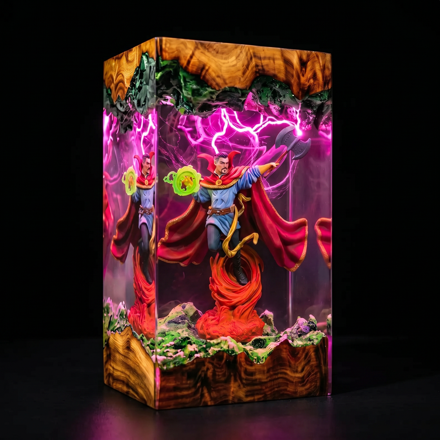 Lampe résine Dr Strange