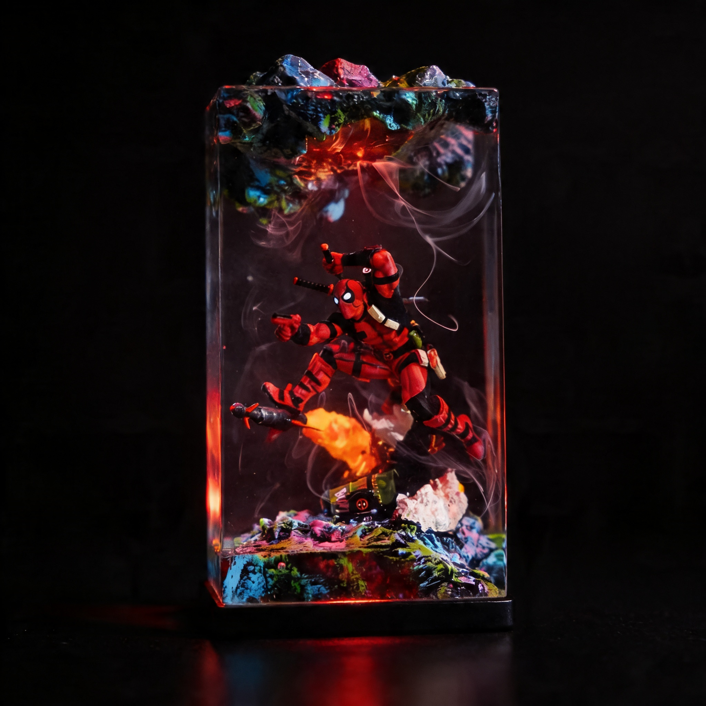 Lampe résine DeadPool