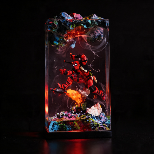 Lampe résine DeadPool