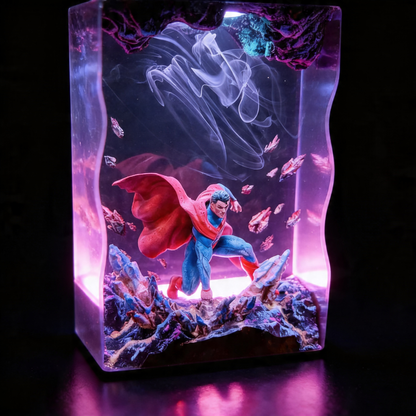 Lampe Résine Superman