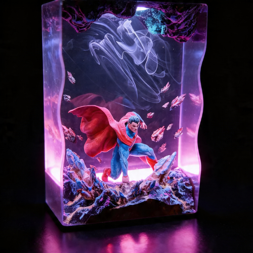 Lampe Résine Superman