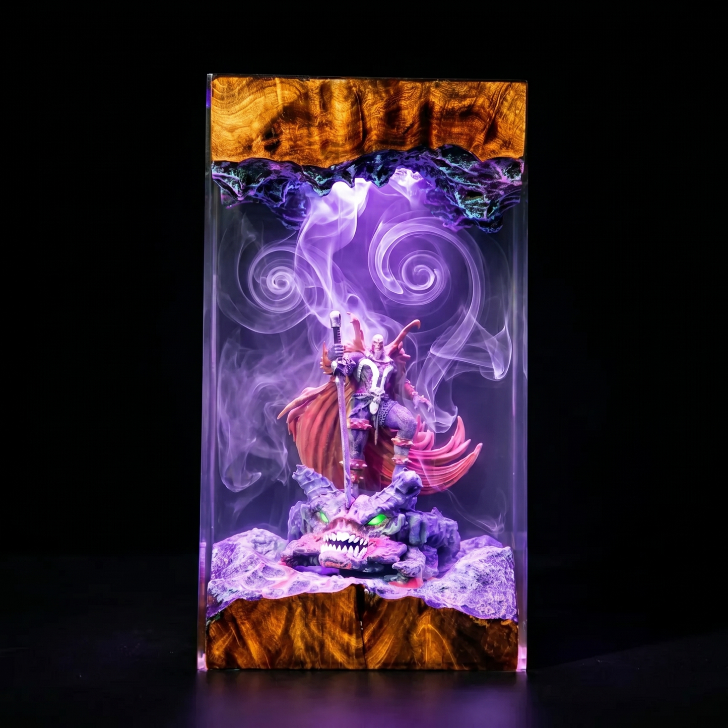 Lampe résine Hellspawn