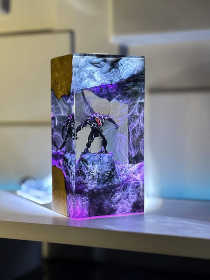 Lampe résine Venom
