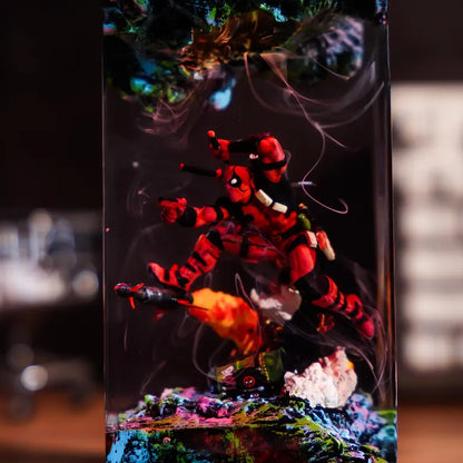 Lampe résine DeadPool