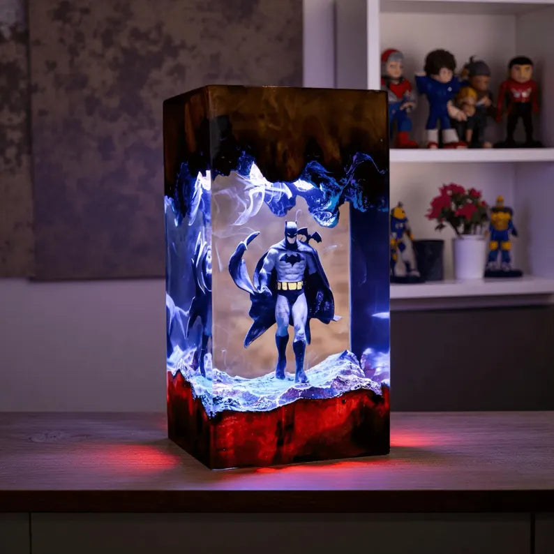 Lampe résine Batman