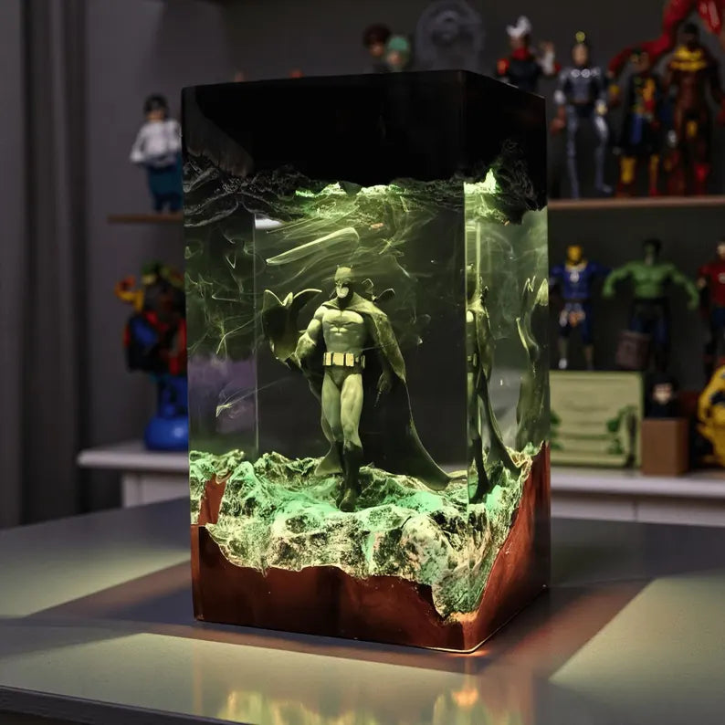 Lampe résine Batman