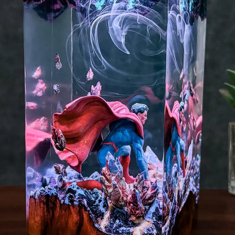 Lampe Résine Superman