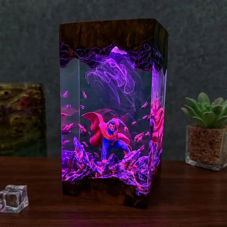 Lampe Résine Superman
