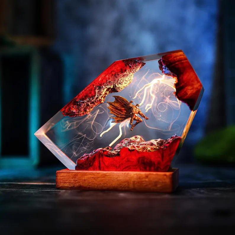 Lampe résine Batman XL